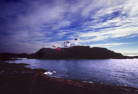 Nubble Light in the Morning, Maine